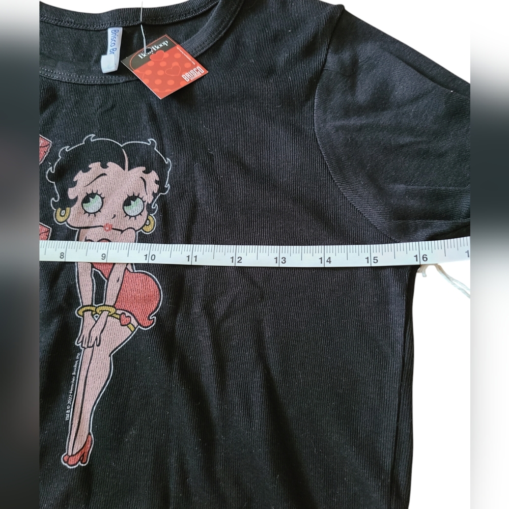 NWT | BRISCO BRANDS |  BETTY BOOP TOP |SIZE SMALL - Picture 5 of 13